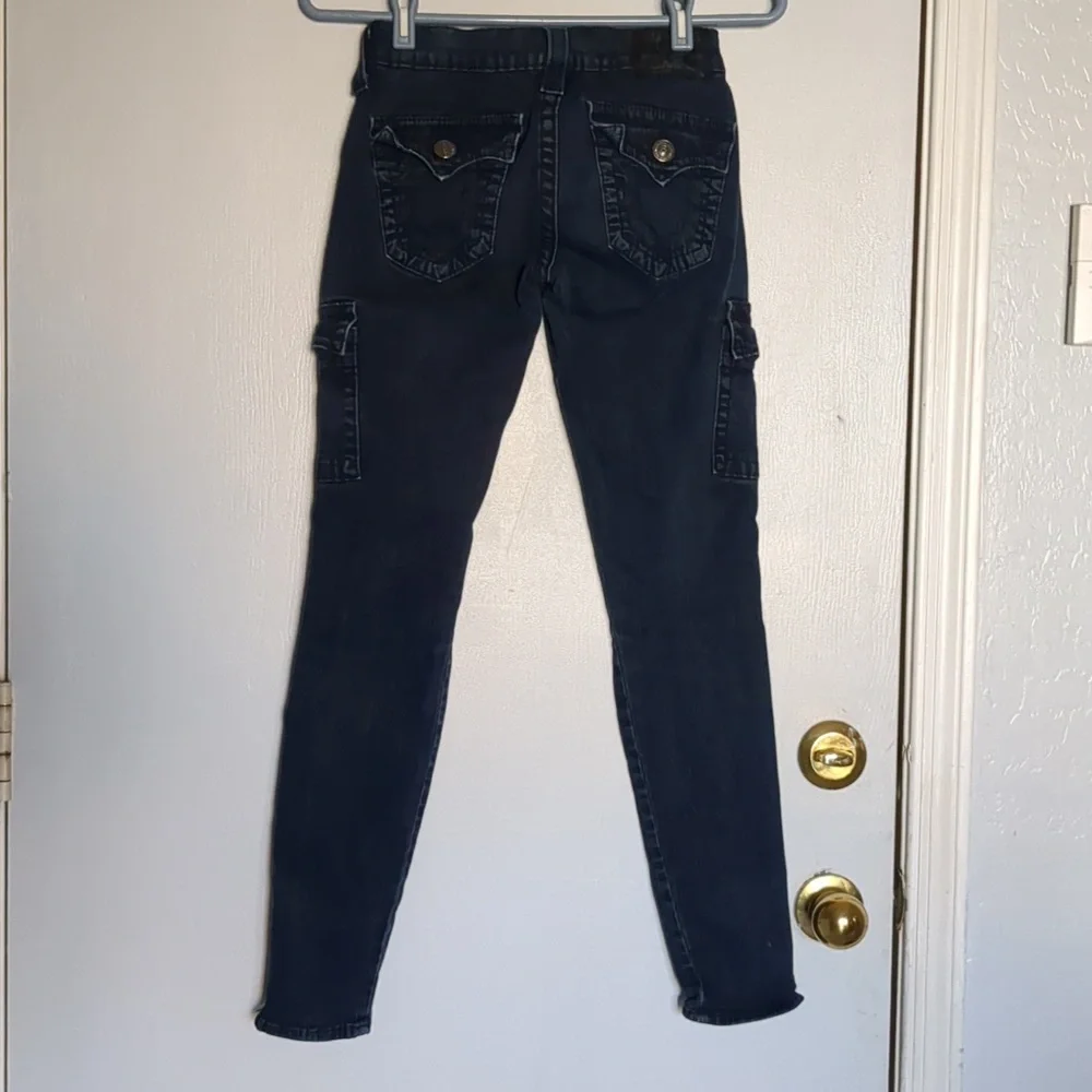 True Religion Blue Denim Jeans Size 25 - Picture 2 of 8